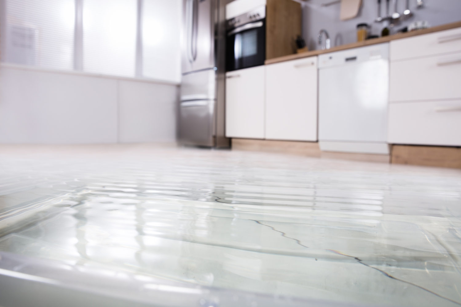 water leak in kitchen, emergancy water removal