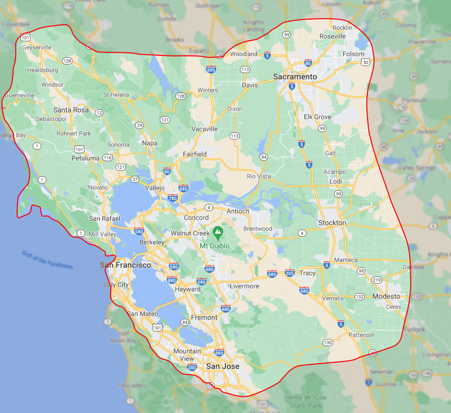 National Response Team service area